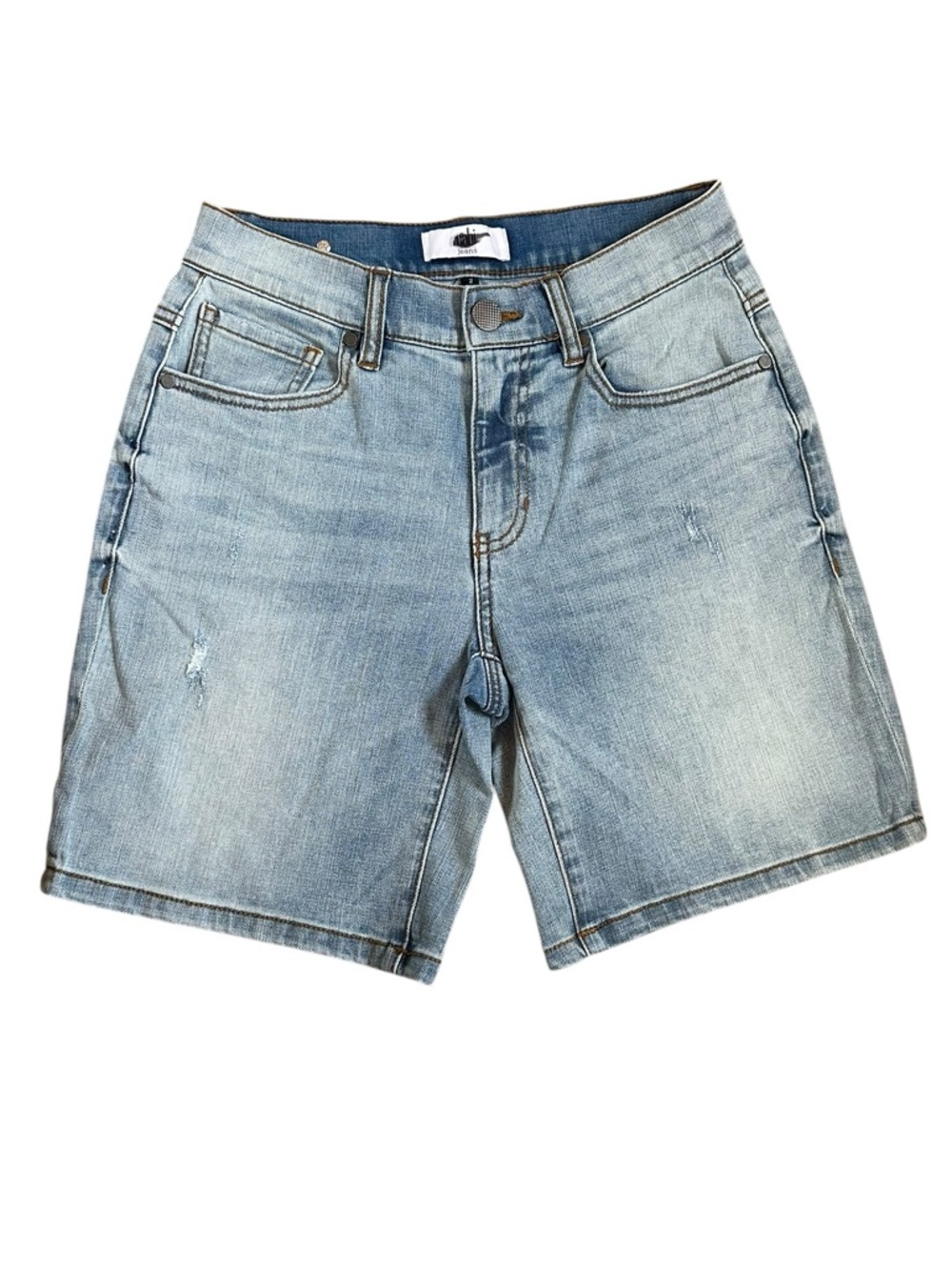 CABI Style #6390 The Austin Short 8.5” inseam stretch denim shorts size 2 - NWOT